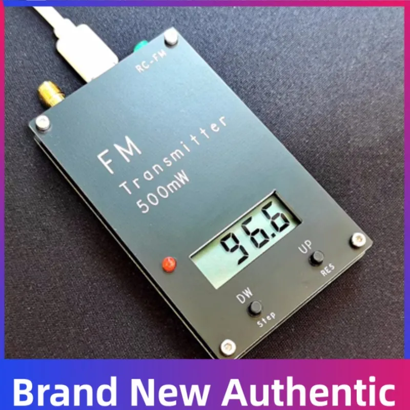 2000M 0.5W FM Transmitter Stereo Digital LED display Frequency 88M-108MHz FOR Campus Radio DSP Radio broadcast Station Receiver
2000M 0.5W FM Transmitter Stereo Digital LED display Frequency 88M-108MHz FOR Campus Radio DSP Radio broadcast Station Receiver