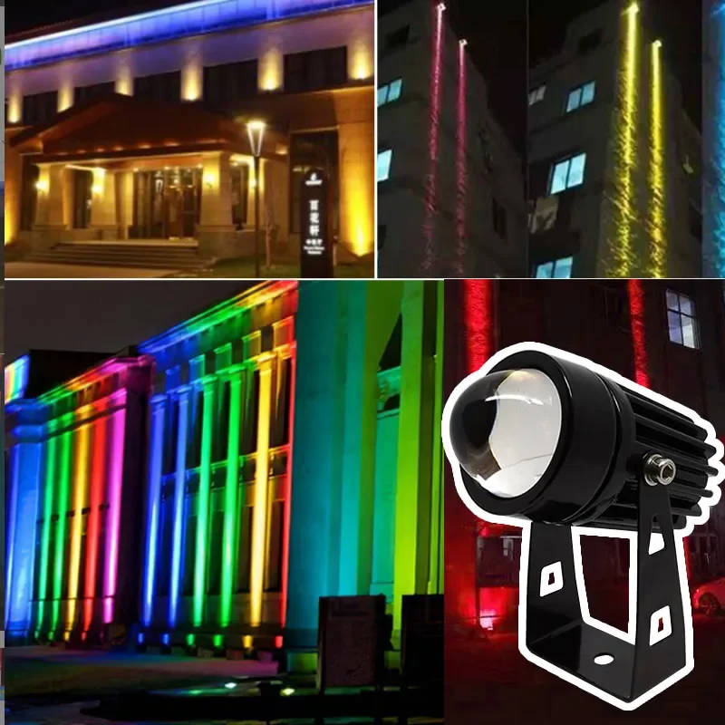 Outdoor Wall Spotlight 5W 9W 12W Landscape Lighting 110V 220V Red Green Blue RGB Remote Lights Waterproof One Beam Gu Mini led
Outdoor Wall Spotlight 5W 9W 12W Landscape Lighting 110V 220V Red Green Blue RGB Remote Lights Waterproof One Beam Gu Mini led