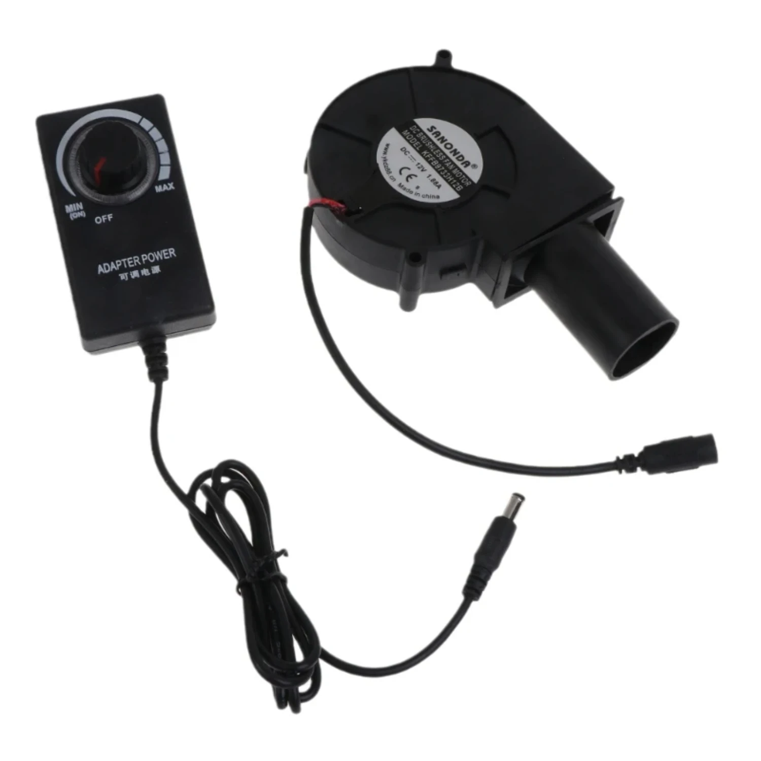High-Powered 9733 Outdoor Barbecue Fan Blower for BBQ Grills 110-240V with Power Adapter - Essential Tool for Picnic and Camping
High-Powered 9733 Outdoor Barbecue Fan Blower for BBQ Grills 110-240V with Power Adapter - Essential Tool for Picnic and Camping