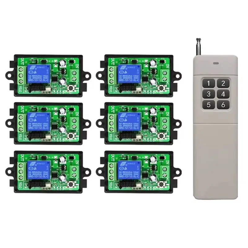 AS95-12V Single-Channel Wireless Remote Control Switch Light /Lamp/ Garage Doors Shutters Projection Screen
AS95-12V Single-Channel Wireless Remote Control Switch Light /Lamp/ Garage Doors Shutters Projection Screen