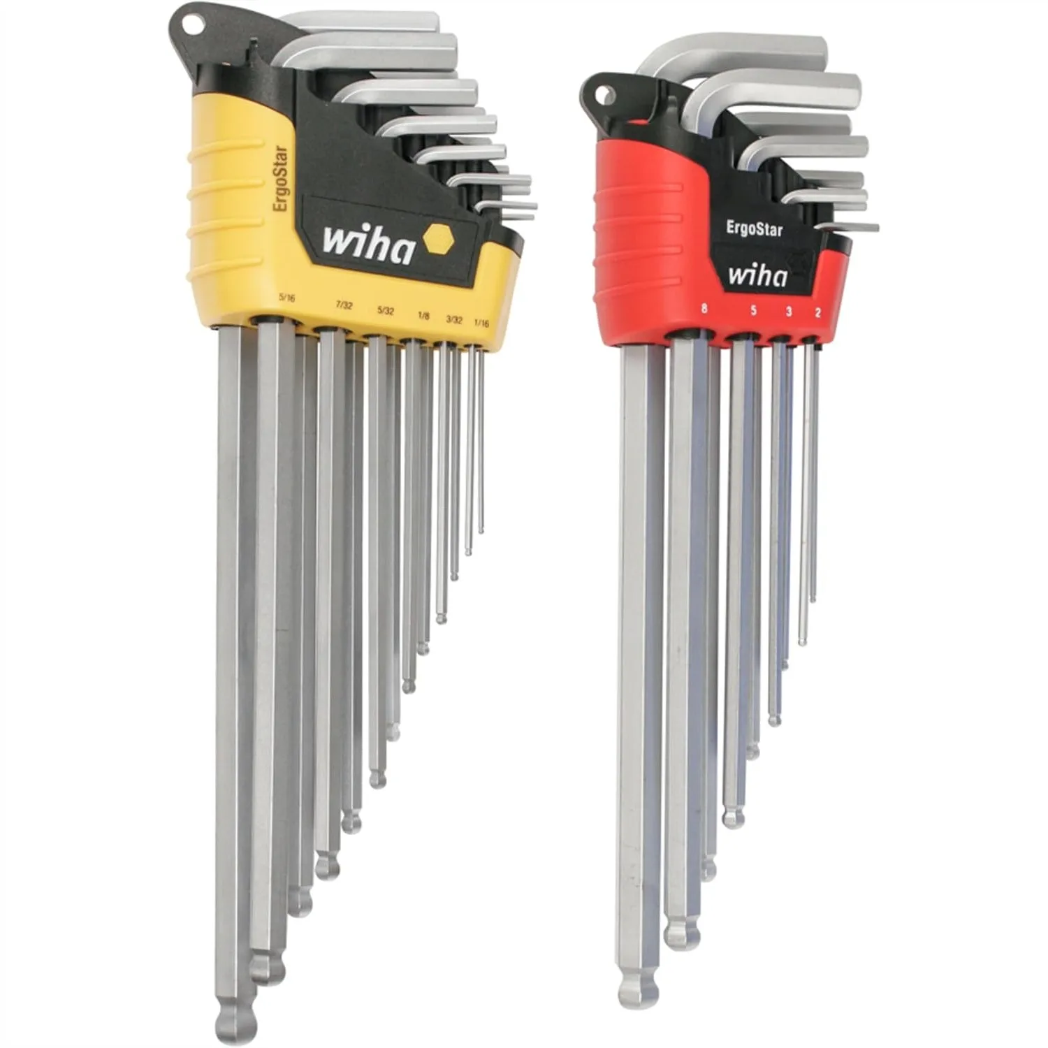 Ball End Hex L-Key Set 22 Piece Inch & Metric Chrome Finish Durable Holder
Ball End Hex L-Key Set 22 Piece Inch & Metric Chrome Finish Durable Holder