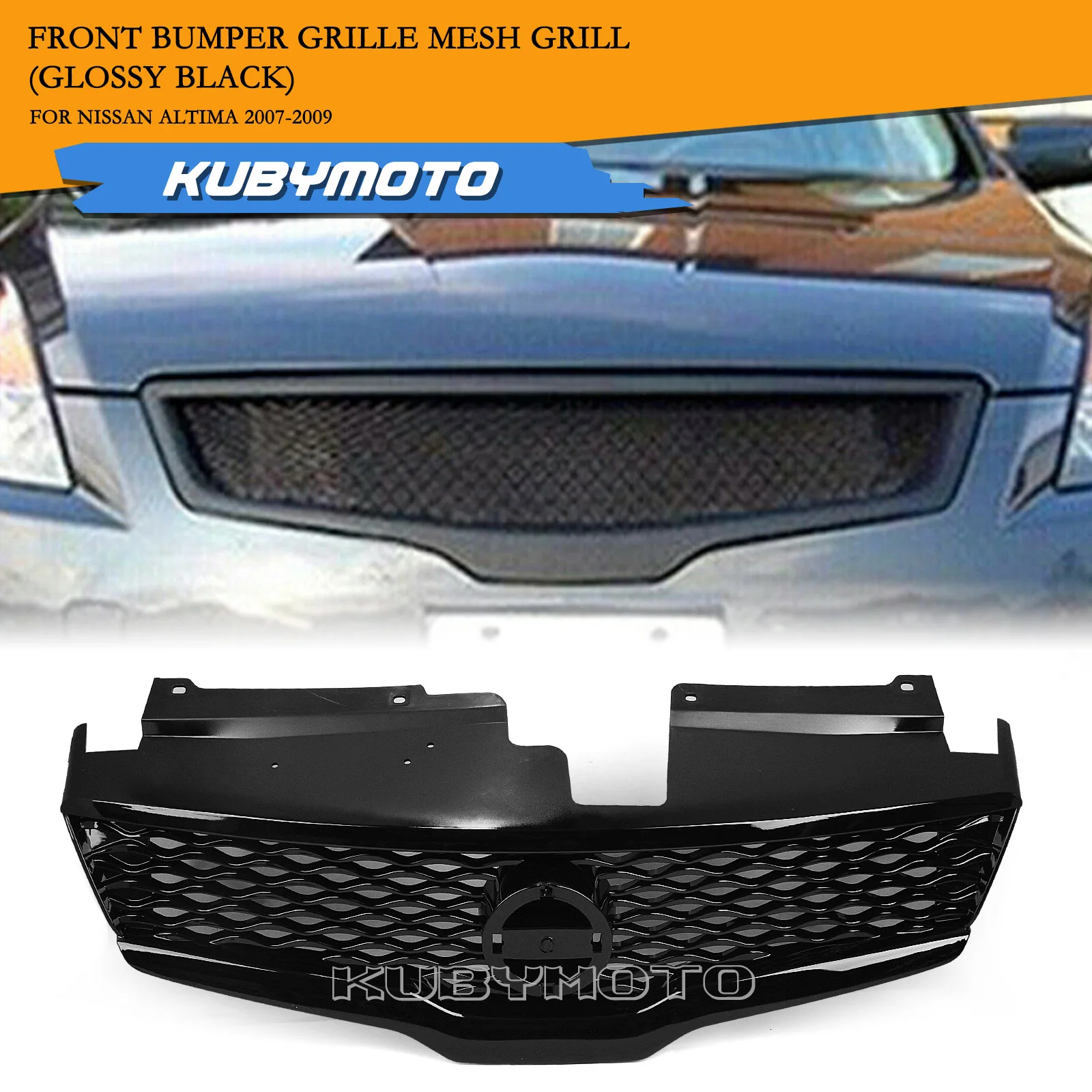 Car Front Bumper Grille Racing Grill Hood ABS Plastic For Nissan Altima 2007-2009
Car Front Bumper Grille Racing Grill Hood ABS Plastic For Nissan Altima 2007-2009