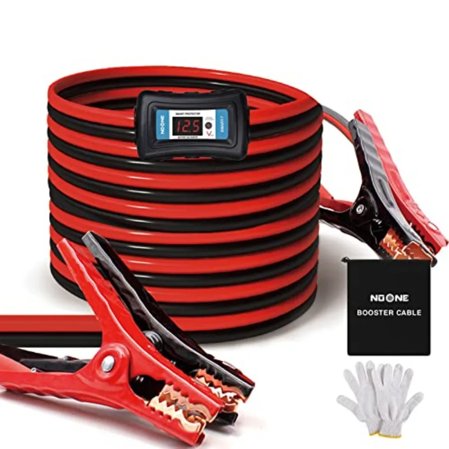 Jumper Cable Heavy Duty Car Battery Clamps, for Jump Starting Dead or Weak Batteries Booster Cables with S7 Reverse Polarity Pr
Jumper Cable Heavy Duty Car Battery Clamps, for Jump Starting Dead or Weak Batteries Booster Cables with S7 Reverse Polarity Pr