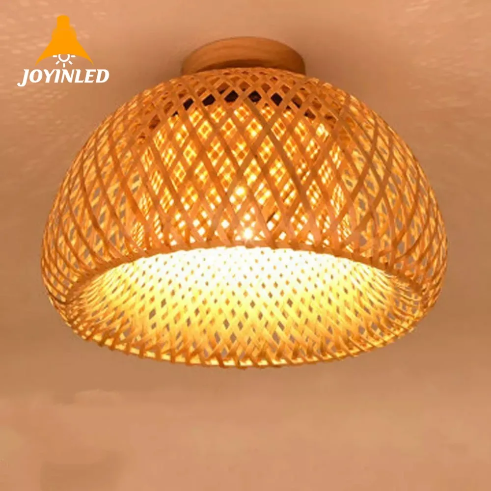 30/38cm Traditional Farmhouse Semicircular Bamboo Weaving Ceiling Lamps 1-Light Semi-Flush Mount Ceiling Lights for Living Room
30/38cm Traditional Farmhouse Semicircular Bamboo Weaving Ceiling Lamps 1-Light Semi-Flush Mount Ceiling Lights for Living Room