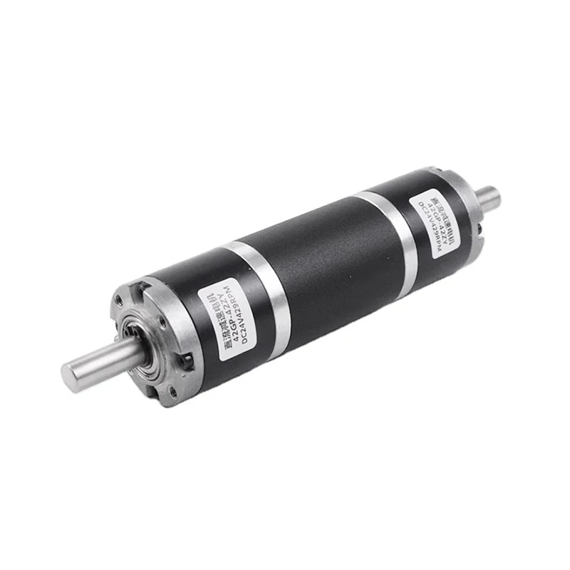 42gp-42zy Dual Shaft 12v 24v 42mm Planetary Gear Reduction Brushed Motor Large Torque 150kg 16-1622rpm Speed Adjustable
42gp-42zy Dual Shaft 12v 24v 42mm Planetary Gear Reduction Brushed Motor Large Torque 150kg 16-1622rpm Speed Adjustable