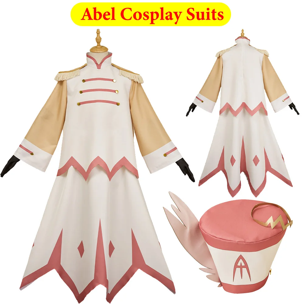Cartoon Hotel Abel Cosplay Costume Hat Jacket Skirt Gloves Fantasia Clothing for Adult Outfits Halloween Men Women Dress Up Suit
Cartoon Hotel Abel Cosplay Costume Hat Jacket Skirt Gloves Fantasia Clothing for Adult Outfits Halloween Men Women Dress Up Suit