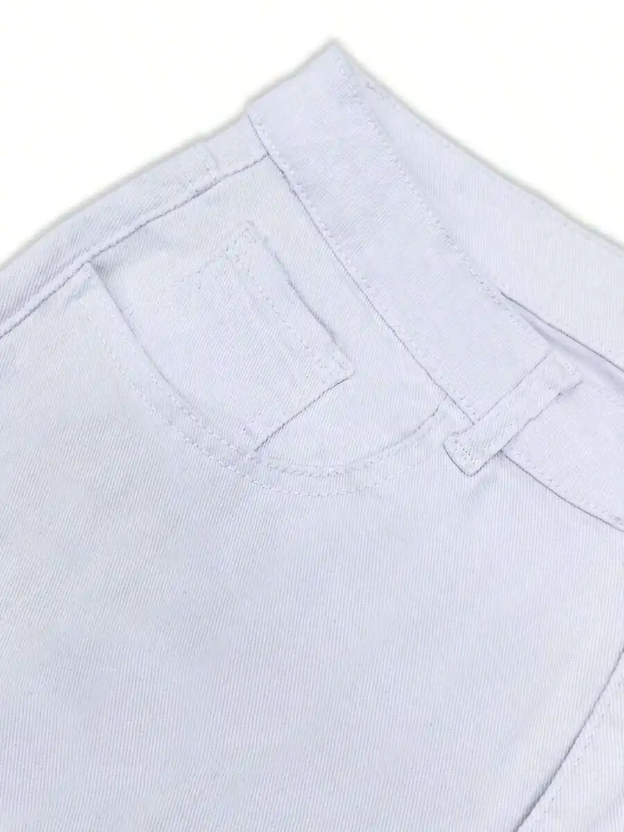 White High-Waisted Elastic Straight Loose Jeans Women Casual Wide Leg Denim Pants
White High-Waisted Elastic Straight Loose Jeans Women Casual Wide Leg Denim Pants