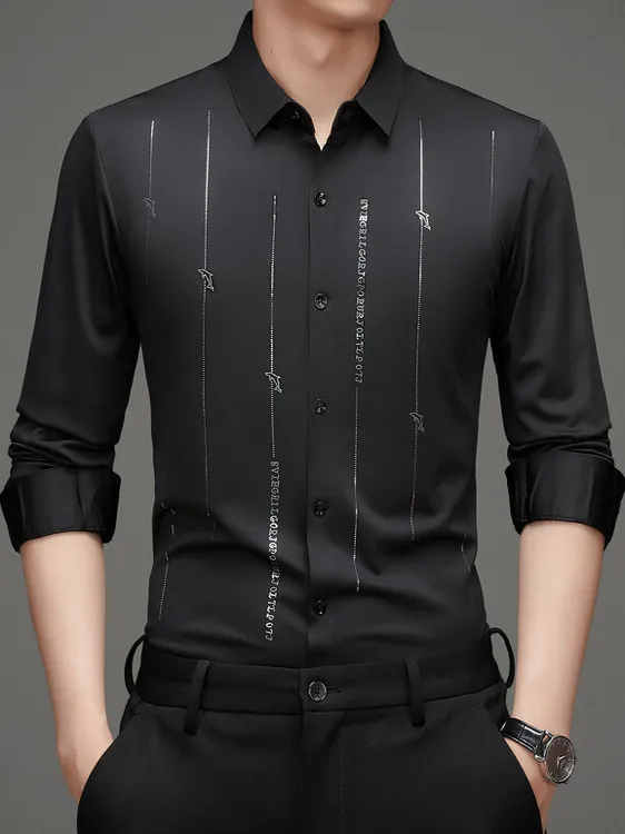 Ice Silk Long Sve Printed irt Тонкие мужские модные Ci Sle на пуговицах No Iron Treaent Полиэстер Нейлон Cosite Fiber
Ice Silk Long Sve Printed irt Тонкие мужские модные Ci Sle на пуговицах No Iron Treaent Полиэстер Нейлон Cosite Fiber