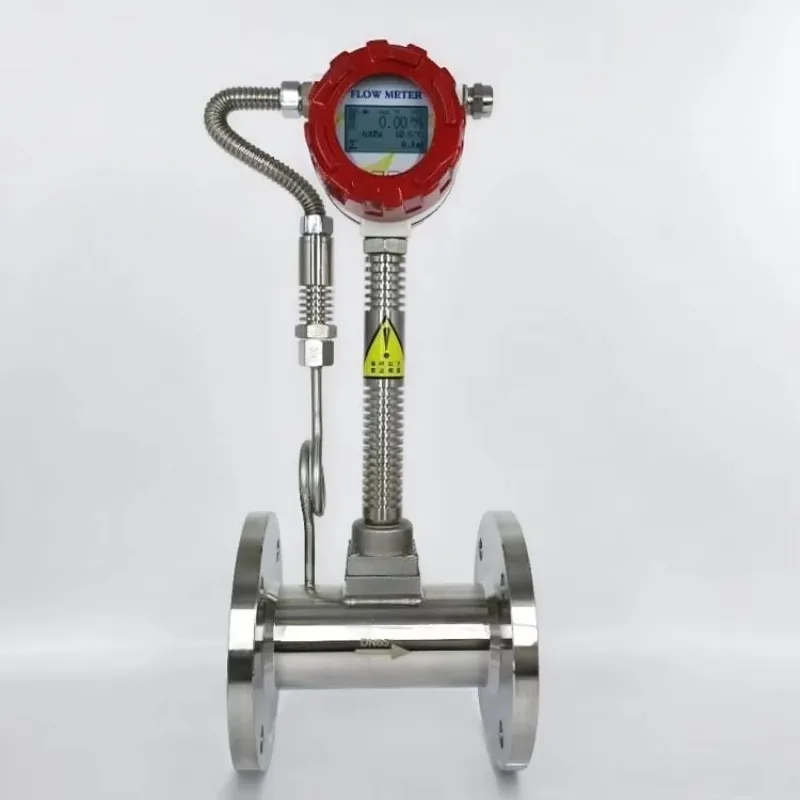 Hot Sale Intelligent Vortex Flow Meter Steam Air Natural Pipeline Temperature and Pressure Compensation
Hot Sale Intelligent Vortex Flow Meter Steam Air Natural Pipeline Temperature and Pressure Compensation