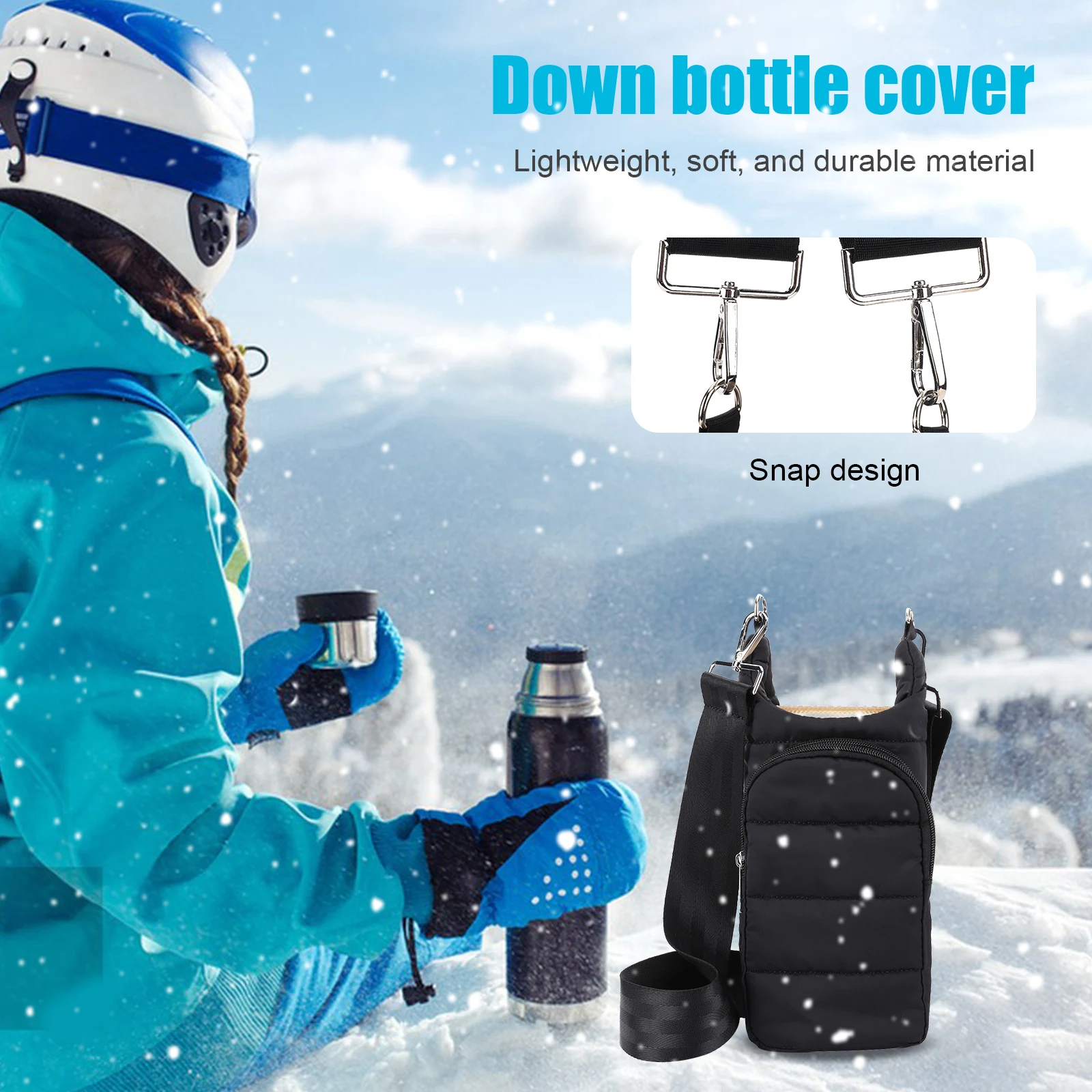 Water Bottle Carrier Adjustable Wide Strap Water Bottle Pouch Portable Water Bottle Sling Bag Soft for Outdoor Travel
Water Bottle Carrier Adjustable Wide Strap Water Bottle Pouch Portable Water Bottle Sling Bag Soft for Outdoor Travel