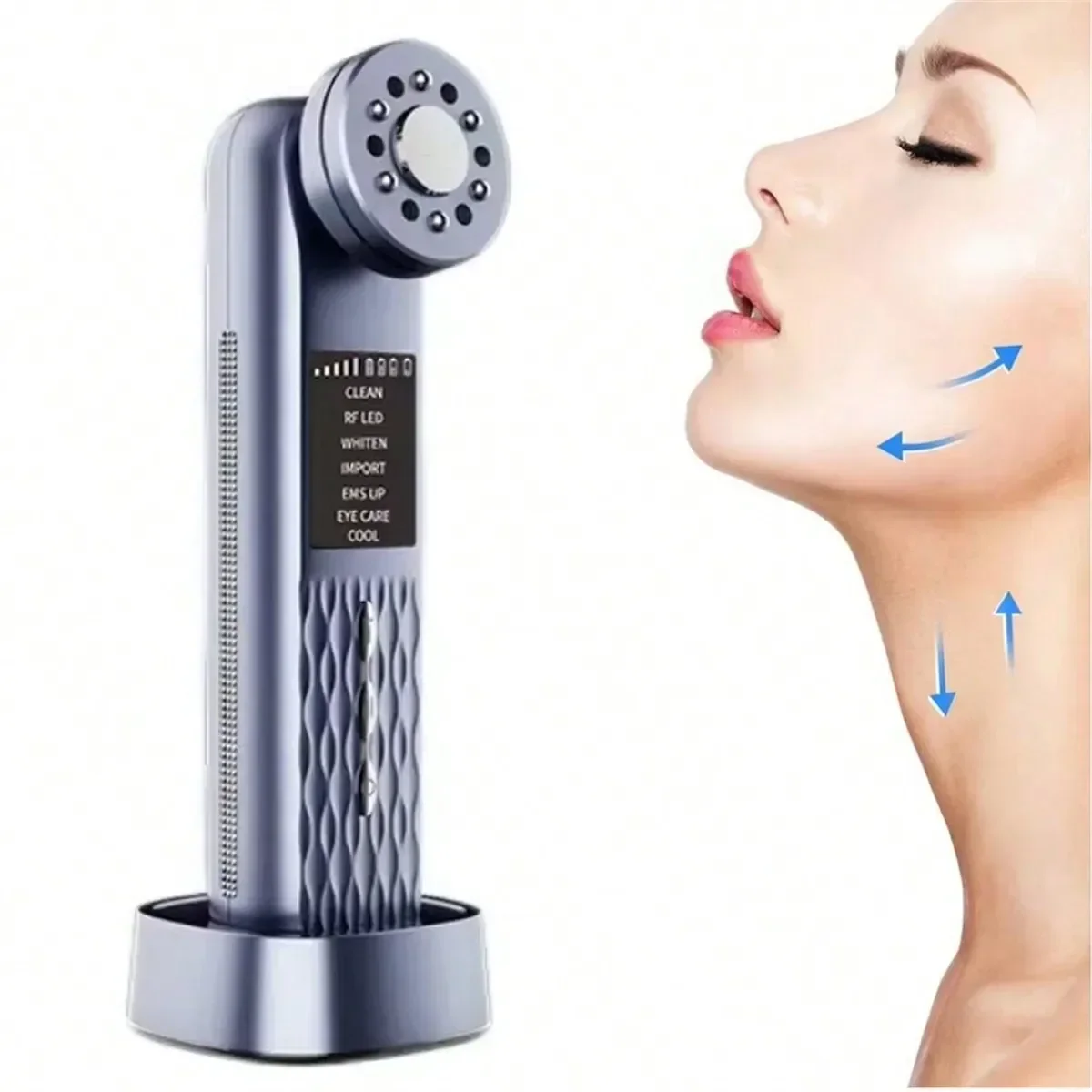 Micro-Current Electric Face Massager Vibrating Beauty Household Personal Care Beauty Device For Face Eye Skin Care Tool
Micro-Current Electric Face Massager Vibrating Beauty Household Personal Care Beauty Device For Face Eye Skin Care Tool
