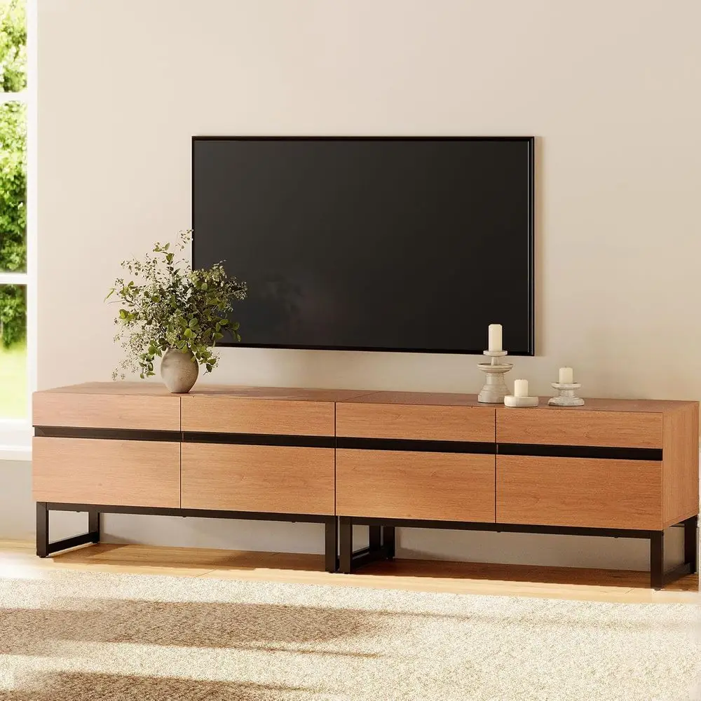ern TV Stand or 50-75 Inch TVs, Wood Entertainment Center with Metal Base Storage Cabi, Media TV ole or Living Room, Mocha, 2Pcs
ern TV Stand or 50-75 Inch TVs, Wood Entertainment Center with Metal Base Storage Cabi, Media TV ole or Living Room, Mocha, 2Pcs