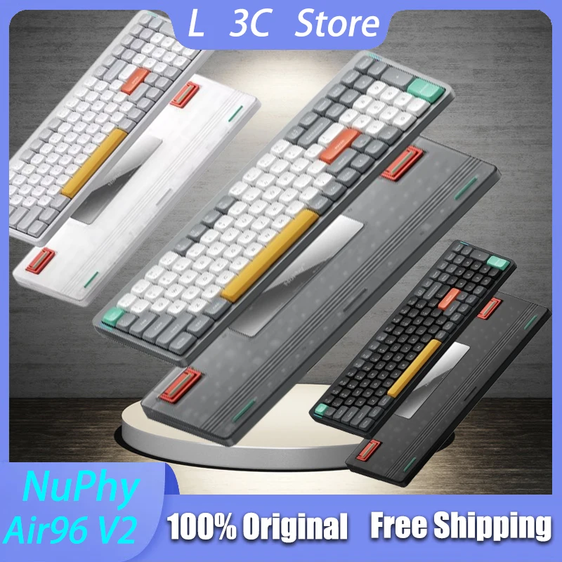 NuPhy Air96 V2 Wireless Mechanical Keyboard Tri Mode Hot Swap Long Endurance Low Noise QMK VIA Custom Office Gaming Keyboards
NuPhy Air96 V2 Wireless Mechanical Keyboard Tri Mode Hot Swap Long Endurance Low Noise QMK VIA Custom Office Gaming Keyboards