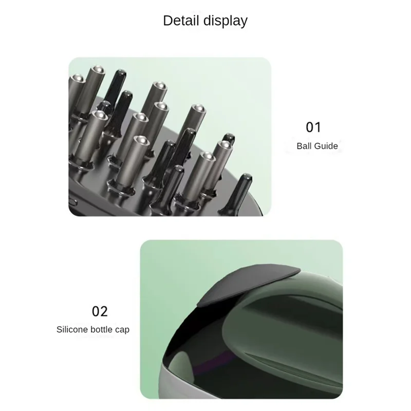 AB43-Hair Oil Applicator Scalp Applicator Fluid Comb For Hair Growth Hair Treatment Medicine Essential Serum, B
AB43-Hair Oil Applicator Scalp Applicator Fluid Comb For Hair Growth Hair Treatment Medicine Essential Serum, B