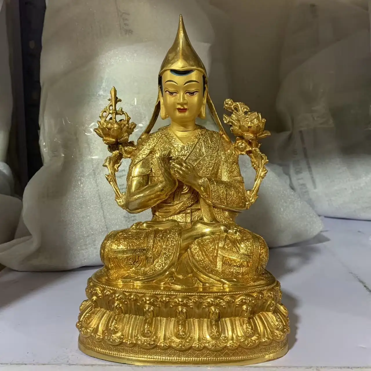 Feng Shui Copper Attract Wealth Master Buddha Statue Home Living Decor
Feng Shui Copper Attract Wealth Master Buddha Statue Home Living Decor