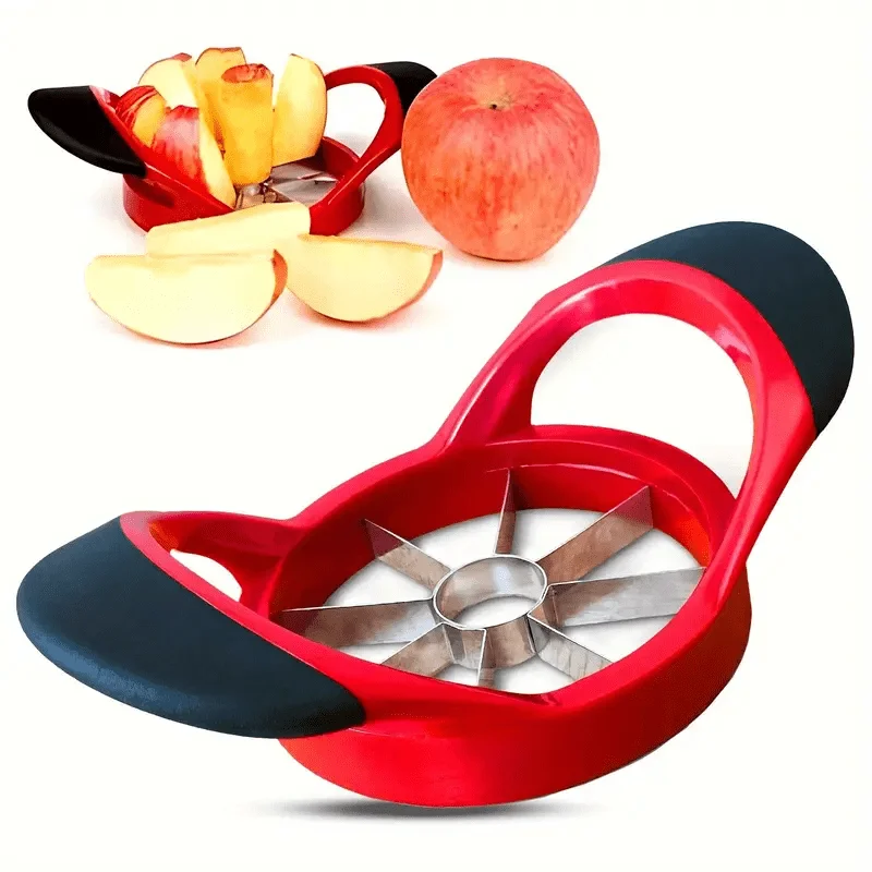 1pc Large Stainless Steel Apple Slicer Corer Ultra Sharp Fruit Cutter Pitter Divider Rust Resistant Kitchen Core Remover Tool
1pc Large Stainless Steel Apple Slicer Corer Ultra Sharp Fruit Cutter Pitter Divider Rust Resistant Kitchen Core Remover Tool