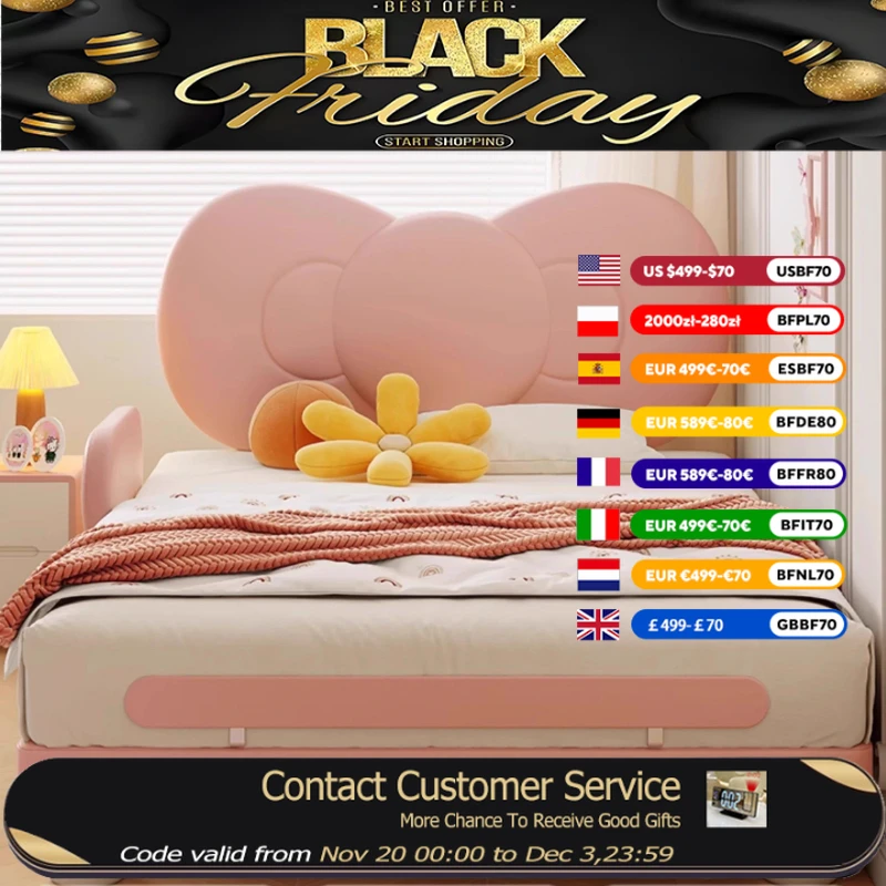 Princess Soft Girls Bed Kids Modern Design Space Saving Children Beds Single Loft Camas De Dormitorio Furniture For Bedroom
Princess Soft Girls Bed Kids Modern Design Space Saving Children Beds Single Loft Camas De Dormitorio Furniture For Bedroom