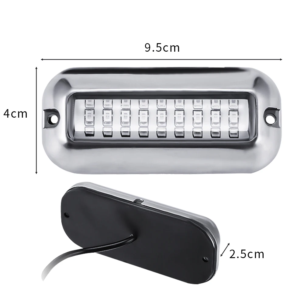 27LED Marine Led Lights for Boat Underwater Surface Mount for Yacht Pontoon Sailboat Kayak Skiff Bass Boat Vessel Fishing
27LED Marine Led Lights for Boat Underwater Surface Mount for Yacht Pontoon Sailboat Kayak Skiff Bass Boat Vessel Fishing