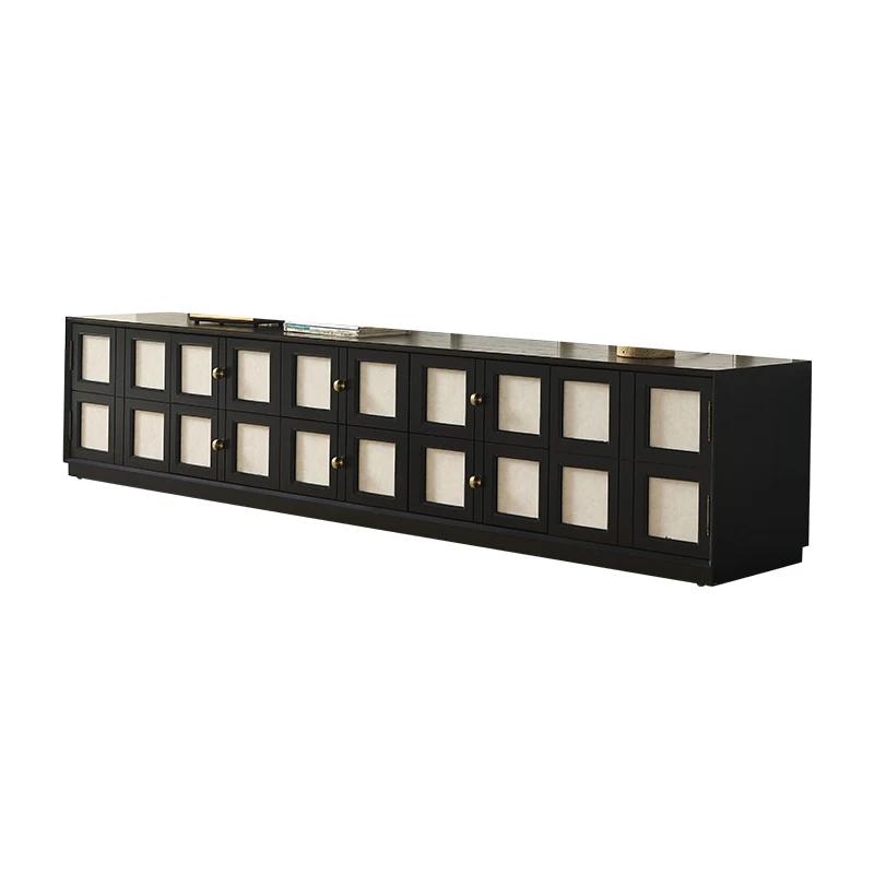Retro black TV cabinet Nanyang wind small apartment household audio-visual cabinet storage solid wood floor low cabinet
Retro black TV cabinet Nanyang wind small apartment household audio-visual cabinet storage solid wood floor low cabinet