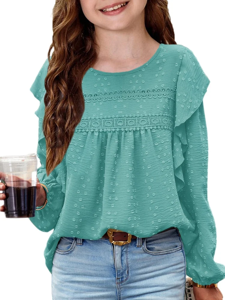 Women's 2024 Fashion Spring and Autumn Solid Color Round Neck Shirt Temperament Casual Long sleeved Top
Women's 2024 Fashion Spring and Autumn Solid Color Round Neck Shirt Temperament Casual Long sleeved Top