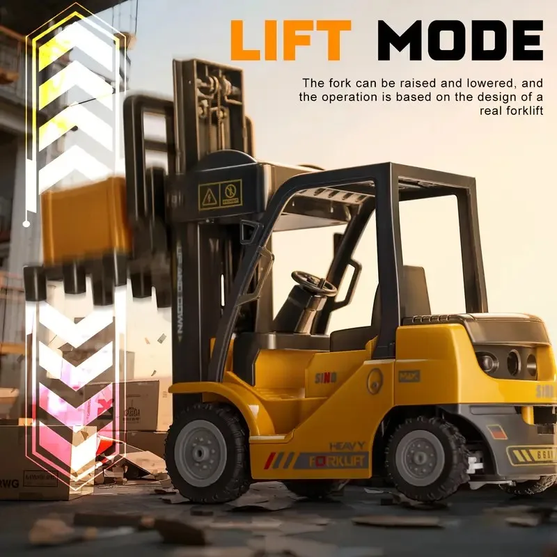 RC Trucks Forklift 2.4G Children Toys Remote Control Cars Toys for Boys Cranes Liftable Stunt Car Electric Vehicle for Kids Gift
RC Trucks Forklift 2.4G Children Toys Remote Control Cars Toys for Boys Cranes Liftable Stunt Car Electric Vehicle for Kids Gift