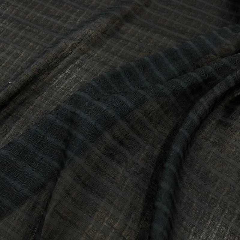 New Chinese-style Hanfu and cheongsam designer fabric with silk linen stripes hollowed-out patterns
New Chinese-style Hanfu and cheongsam designer fabric with silk linen stripes hollowed-out patterns