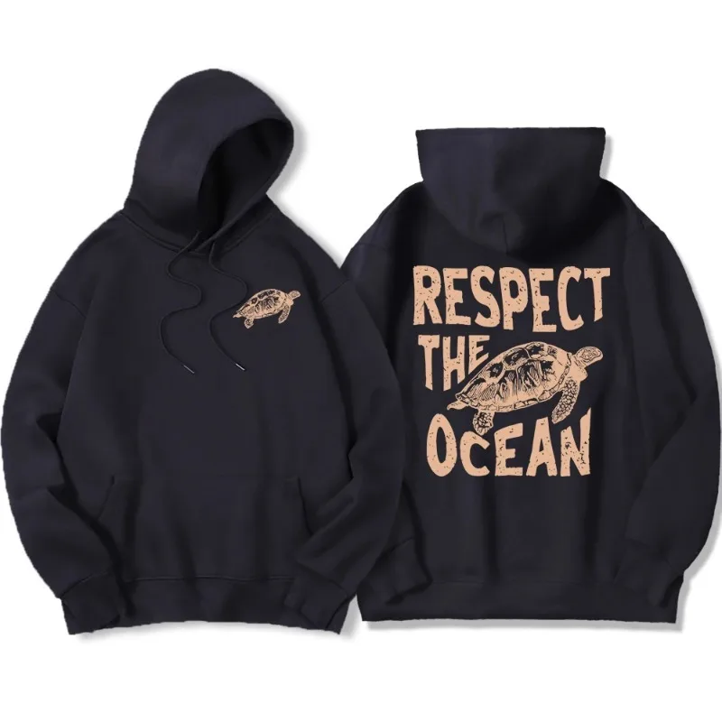 Respect The Ocean Green Turtle 2025 3D Printed Men's Hoodie Harajuku High Quality Hoodie Retro Sportswear Loose Casual
Respect The Ocean Green Turtle 2025 3D Printed Men's Hoodie Harajuku High Quality Hoodie Retro Sportswear Loose Casual