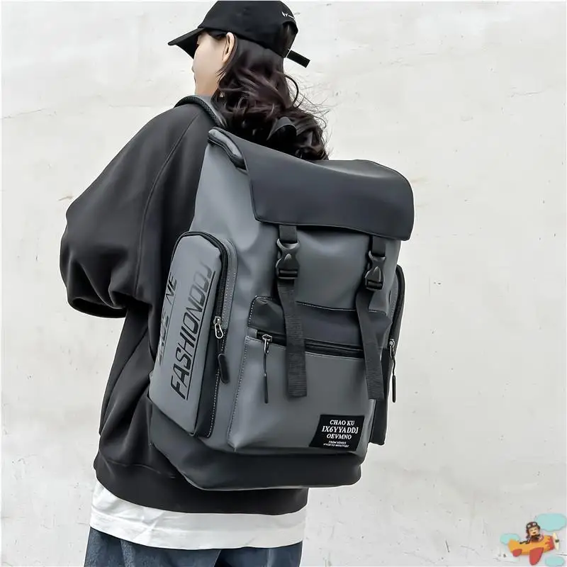Casual Large Capacity Men's Business Travel Backpack Water-Resistant Color Block College Student Bookbag Computer Backpack
Casual Large Capacity Men's Business Travel Backpack Water-Resistant Color Block College Student Bookbag Computer Backpack