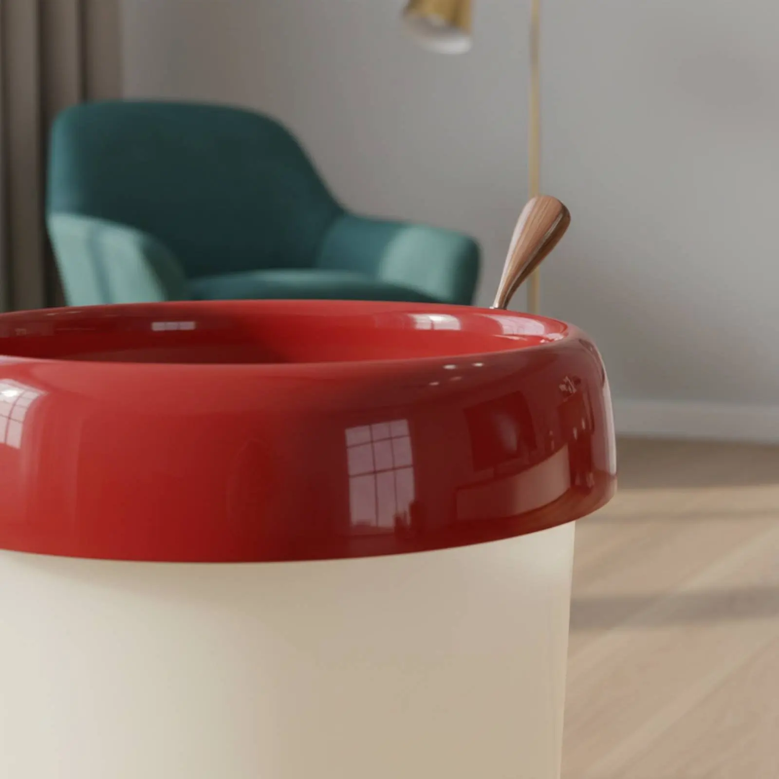 Fruit-Shaped Shaped Garbage Can Bag Holder Collar Rolling Trash Can Mobile Round Trash Bin Luxury Design Accessible Top Rubbish
Fruit-Shaped Shaped Garbage Can Bag Holder Collar Rolling Trash Can Mobile Round Trash Bin Luxury Design Accessible Top Rubbish