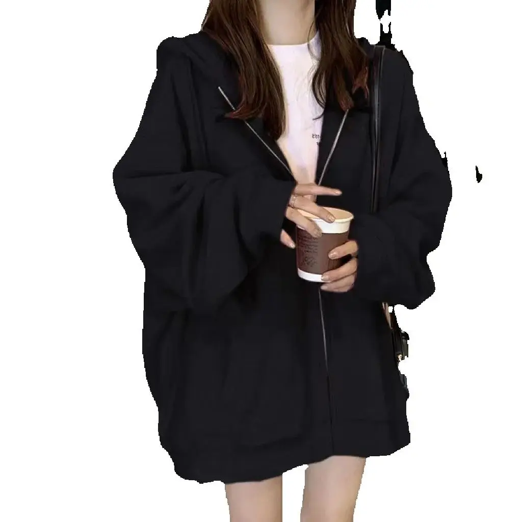 Sweater Jacket New Autumn and Winter Zipper Cardigan Versatile Loose Trench Lazy Wind Coat Women's Top 2025
Sweater Jacket New Autumn and Winter Zipper Cardigan Versatile Loose Trench Lazy Wind Coat Women's Top 2025