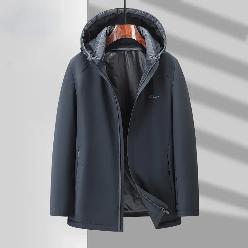 2023 Winter New One Coat Three Wear Detachable Inner Tank Down Coat for Middle Aged Men's Business Casual Coat
2023 Winter New One Coat Three Wear Detachable Inner Tank Down Coat for Middle Aged Men's Business Casual Coat