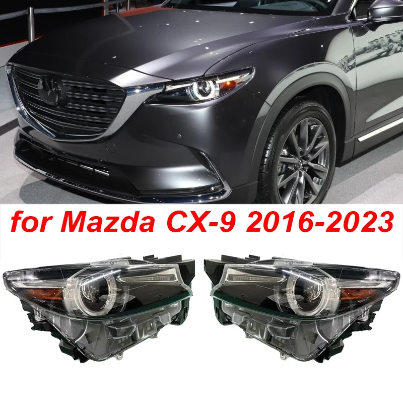 Car Front Lamp LED Headlight Assembly for Mazda CX-9 2016-2023 Light Headlight accessories
Car Front Lamp LED Headlight Assembly for Mazda CX-9 2016-2023 Light Headlight accessories