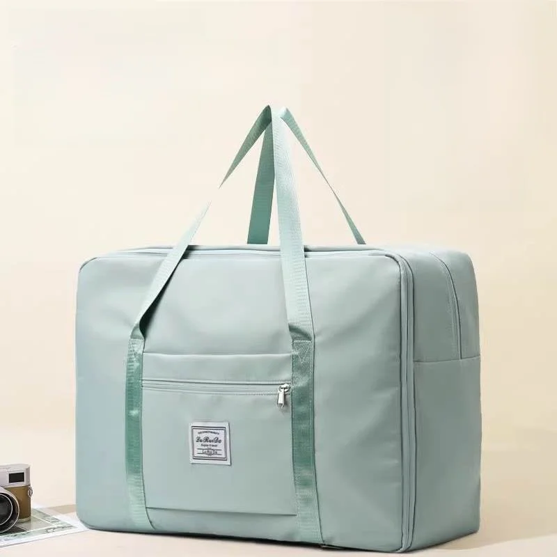 Large Capacity Travel Bag Handheld Luggage Organizer for Carry-On Suitcase Fashionable Trendy Style Single Wheel Built-In Handle
Large Capacity Travel Bag Handheld Luggage Organizer for Carry-On Suitcase Fashionable Trendy Style Single Wheel Built-In Handle