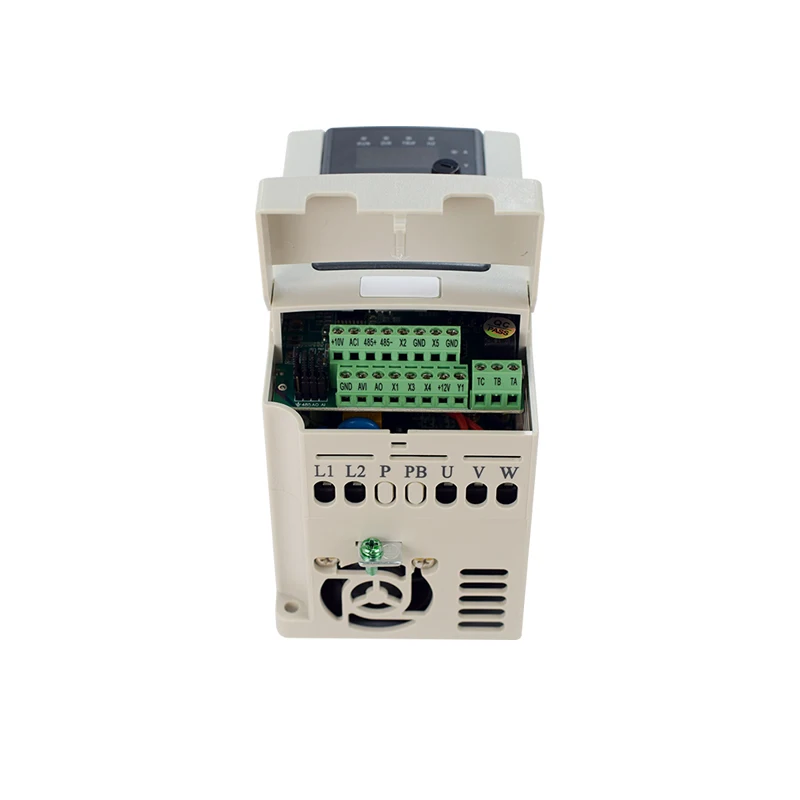 VFD Inverter 0.4KW 0.75W 1.5W 2.2KW 220V 380V Motor Speed Adjustable Frequency AC Drive
VFD Inverter 0.4KW 0.75W 1.5W 2.2KW 220V 380V Motor Speed Adjustable Frequency AC Drive