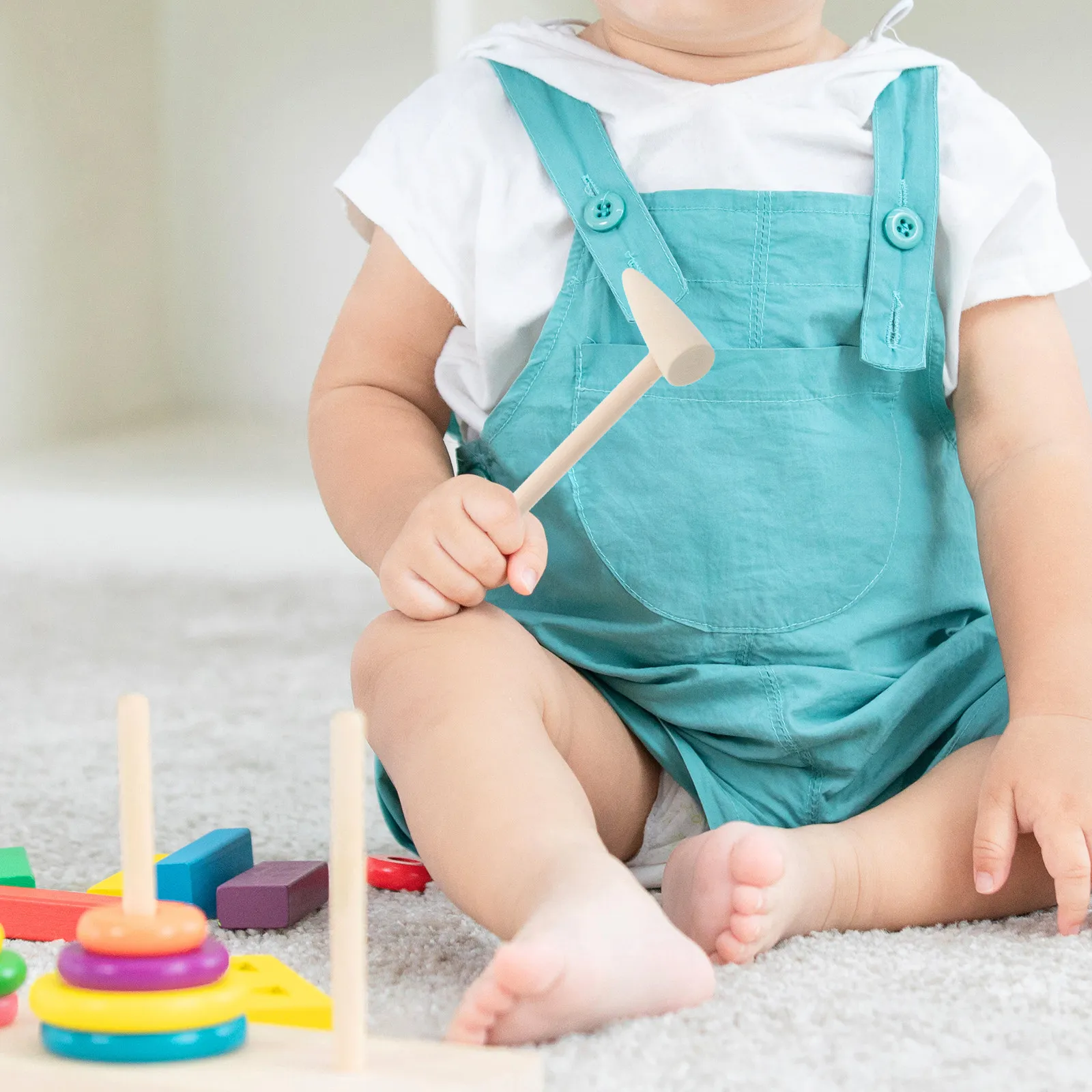 20Pcs Children Wooden Mallets Mini Hammer Set Safe Smooth Surface Educational DIY Pounding for Fine Motor Skills Creative Role
20Pcs Children Wooden Mallets Mini Hammer Set Safe Smooth Surface Educational DIY Pounding for Fine Motor Skills Creative Role