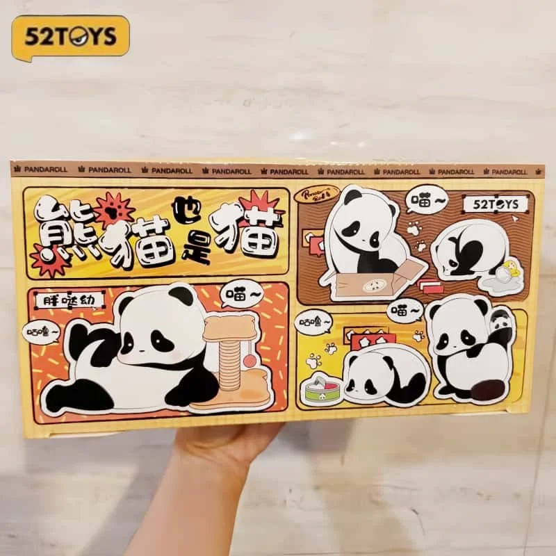 Genuine 52toys Panda Roll Series Blind Box Cute Panda Figurine Desktop Ornament Toy Holiday Birthday Gift
Genuine 52toys Panda Roll Series Blind Box Cute Panda Figurine Desktop Ornament Toy Holiday Birthday Gift