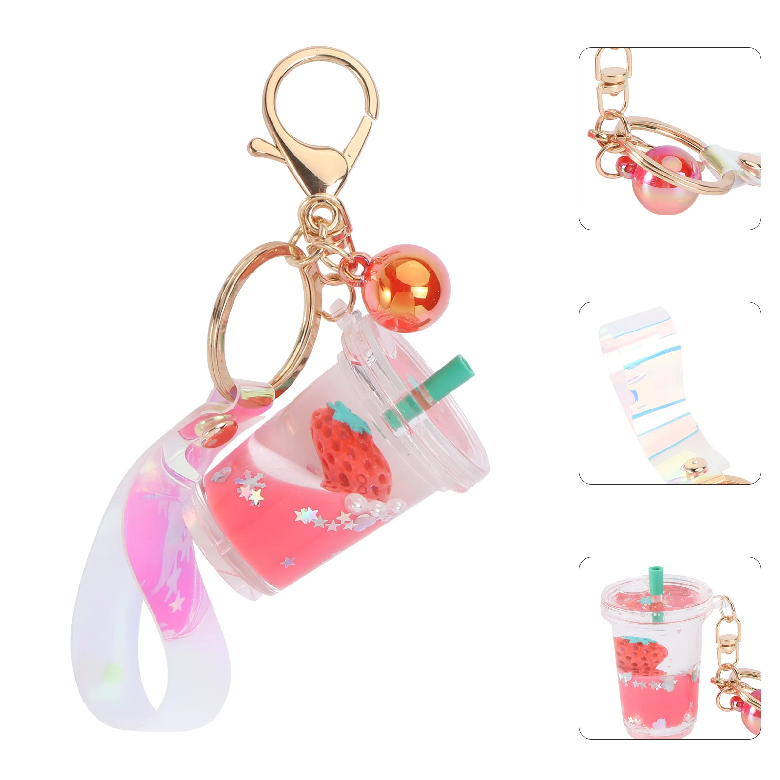 1pc Fruit Quicksand Keychain Liquid Filled Key Ring Holder Bag Pendant For Kids Friends Creative Key Accessory Fashion Decor
1pc Fruit Quicksand Keychain Liquid Filled Key Ring Holder Bag Pendant For Kids Friends Creative Key Accessory Fashion Decor