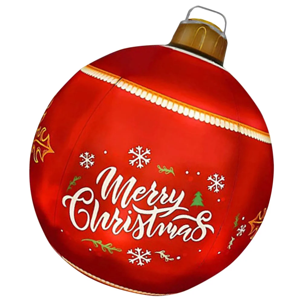 Christmas Large Inflatable Ball Outdoor Decor Ornaments Red Plastic Decoration Gold Balloons
Christmas Large Inflatable Ball Outdoor Decor Ornaments Red Plastic Decoration Gold Balloons