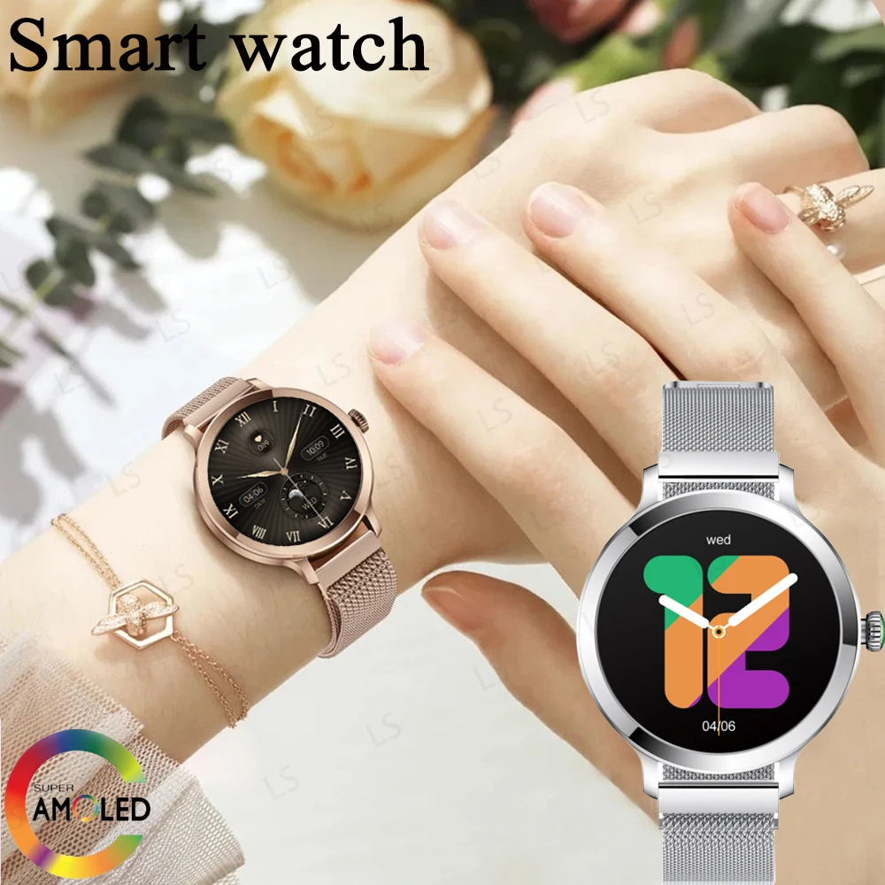 2024 AMOLED Smartwatch New Women's Bluetooth Calling Voice Assistant Heart Rate Monitoring Women's Watch Sports Fitness Multi
2024 AMOLED Smartwatch New Women's Bluetooth Calling Voice Assistant Heart Rate Monitoring Women's Watch Sports Fitness Multi