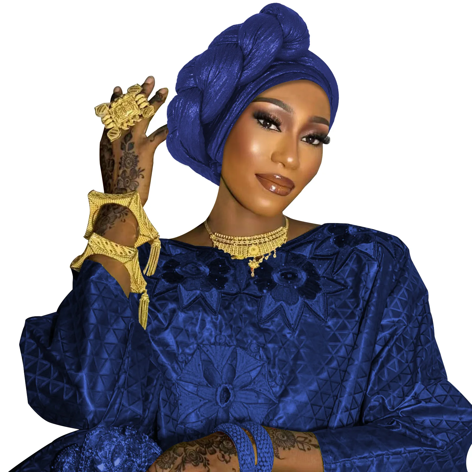 Luxury Shinny Turban Cap Women Braid Headwrap Bonnet Afrcian Lady Head Wraps Muslim Turbans Hat Nigeria Party Autogele Headwear
Luxury Shinny Turban Cap Women Braid Headwrap Bonnet Afrcian Lady Head Wraps Muslim Turbans Hat Nigeria Party Autogele Headwear