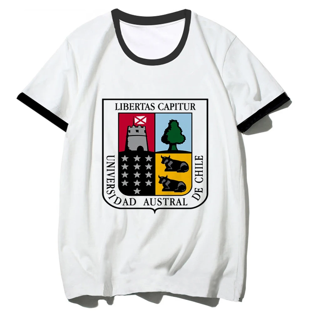 Chile University Tee women funny Y2K streetwear top girl streetwear clothes
Chile University Tee women funny Y2K streetwear top girl streetwear clothes