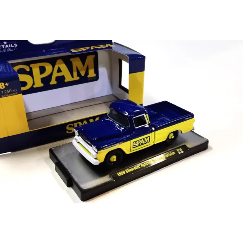 Diecast M2 1/64 Scale Chevrolet APACHE DE LUXE FLEETSIDE Pickup Three-panel Alloy Car Model Collectible Toy Gift Souvenir
Diecast M2 1/64 Scale Chevrolet APACHE DE LUXE FLEETSIDE Pickup Three-panel Alloy Car Model Collectible Toy Gift Souvenir