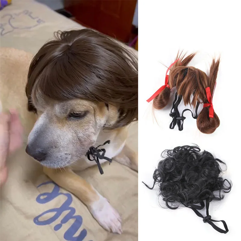 Cat and dog head hair decoration Funny toys Cosplay props hair hat headdress performance props for small medium-sized cats dogs 
Cat and dog head hair decoration Funny toys Cosplay props hair hat headdress performance props for small medium-sized cats dogs