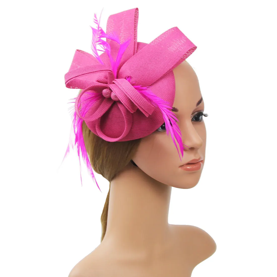 Ladies Fascinators Hat, Pillbox Flower Headband with Clips, Bridal Wedding Hat, Cocktail Tea Party Headwear
Ladies Fascinators Hat, Pillbox Flower Headband with Clips, Bridal Wedding Hat, Cocktail Tea Party Headwear