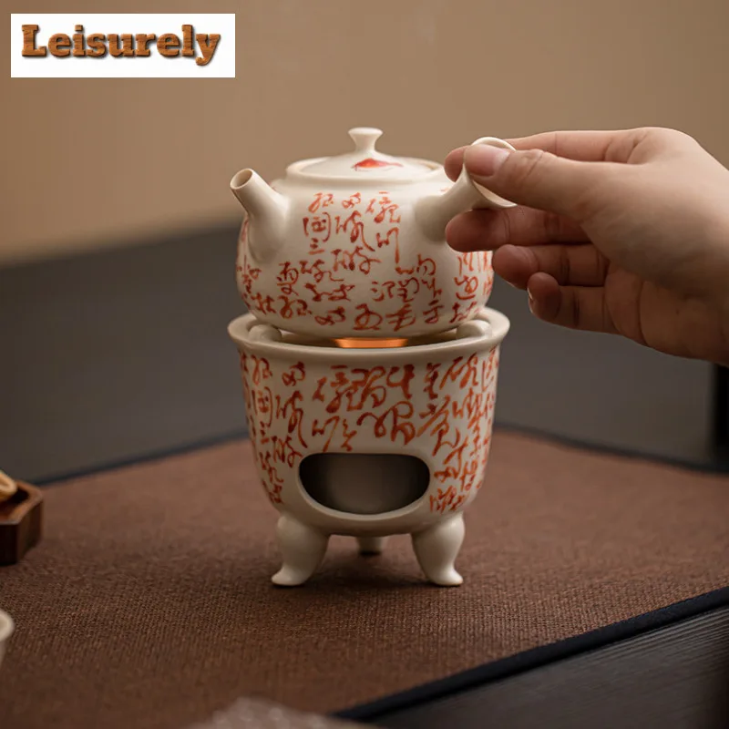 Ancient Soda Glazed Fish Poem Tea Warmer Holder Alcohol Burner Stove Kettle Stand Boiling Water Carbon Furnace Chinese Tea Set
Ancient Soda Glazed Fish Poem Tea Warmer Holder Alcohol Burner Stove Kettle Stand Boiling Water Carbon Furnace Chinese Tea Set