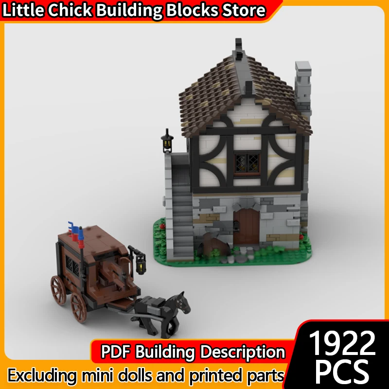 Средневековый замок, модель MOC, строительные кирпичи, деревня, дом безопасности, модульная технология, детские праздничные подарки, сборные игрушки, костюм
Средневековый замок, модель MOC, строительные кирпичи, деревня, дом безопасности, модульная технология, детские праздничные подарки, сборные игрушки, костюм