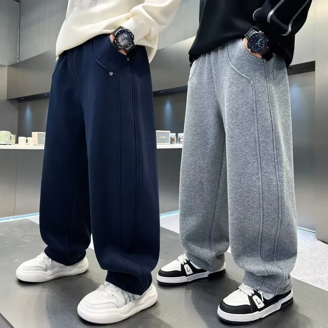 UNITIM Children Boys Sports Pant Cotton Letter Print Kids Baby Boys Sweatpants Loose Elastic Waist 4-14Y Kids Boys Straight Pant
UNITIM Children Boys Sports Pant Cotton Letter Print Kids Baby Boys Sweatpants Loose Elastic Waist 4-14Y Kids Boys Straight Pant
