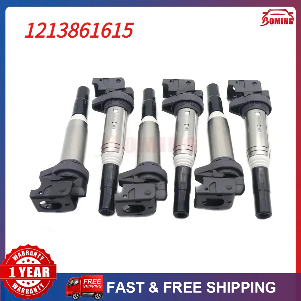 Car Ignition Coils 6PCS For BMW X1 X2 X3 X4 X5 X6 Z3 Z4 Z8 328I 528I 528I 528XI 530I For MINI PEUGEOT ROLLS-ROYCE 12138616153
Car Ignition Coils 6PCS For BMW X1 X2 X3 X4 X5 X6 Z3 Z4 Z8 328I 528I 528I 528XI 530I For MINI PEUGEOT ROLLS-ROYCE 12138616153