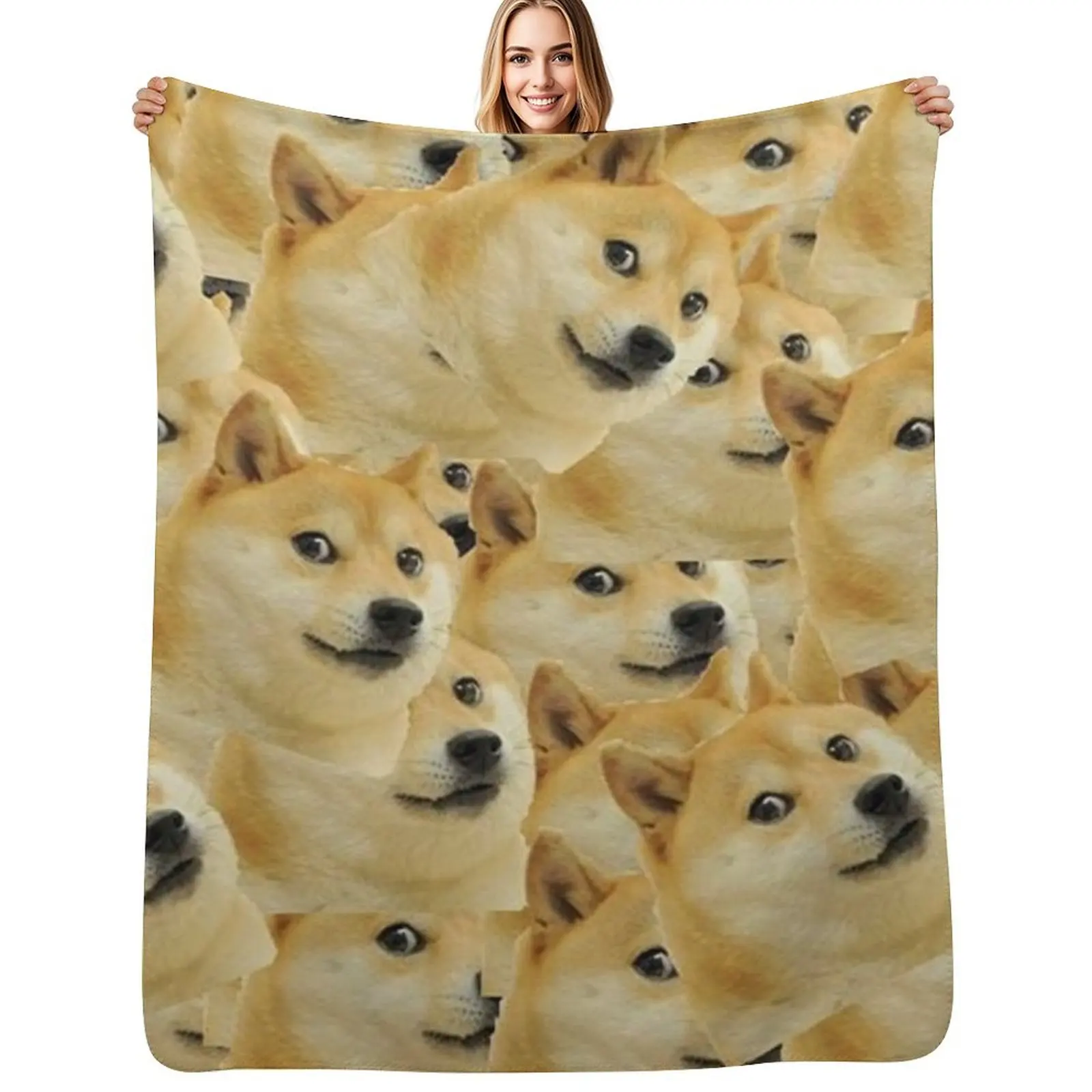 Doge WOW Pattern Shiba Inu Doggo dog meme montage Throw Blanket Fade Resistant Durable Throw Blanket
Doge WOW Pattern Shiba Inu Doggo dog meme montage Throw Blanket Fade Resistant Durable Throw Blanket