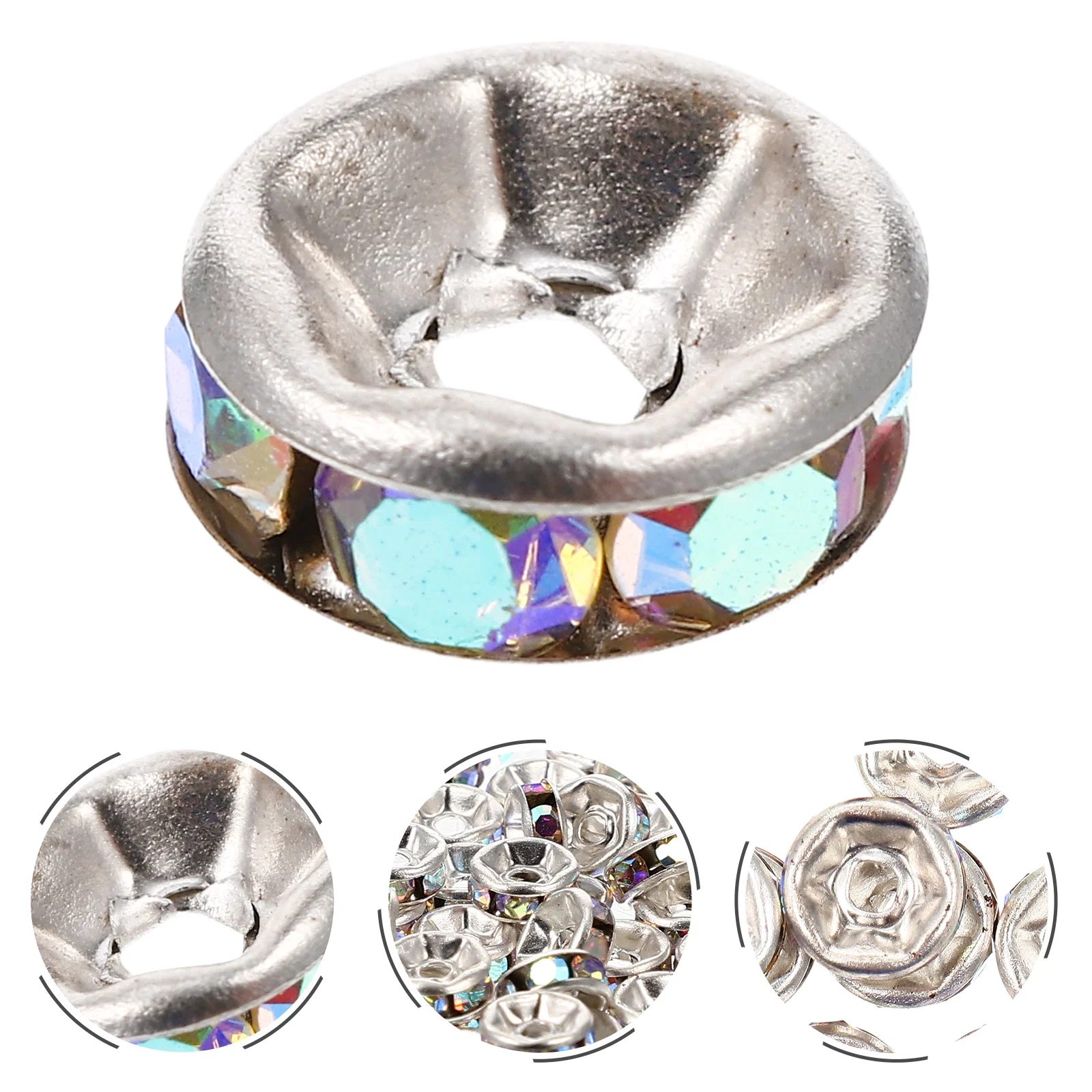 200 Pcs Wheel Spacer Bead Jewelry Beads and Charms Spacers for Making Jewellery Bulk Moon
200 Pcs Wheel Spacer Bead Jewelry Beads and Charms Spacers for Making Jewellery Bulk Moon